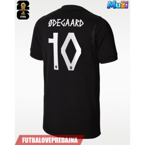 Lacne Muži Futbalové dres Nórsko Martin Odegaard #10 MS 2026 Krátky Rukáv - Preč